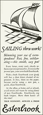 Sailing thru work! Esterbrook