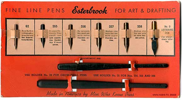 Vintage Esterbrook Dip Pen Nib 668 Oval Point BRAND NEW 