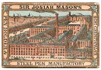 Sir Josiah Mason's Steel Pen Box
