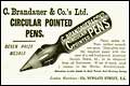 Brandauer Circular Pointed Pen